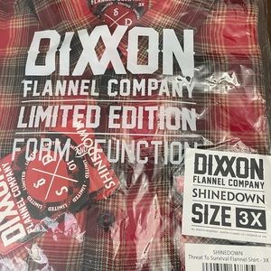 Dixxon Flannel Shinedown Men’s 3XL